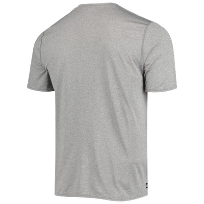 Tennessee Titans New Era Combine Authentic Game On T-Shirt - Heathered Gray on sale