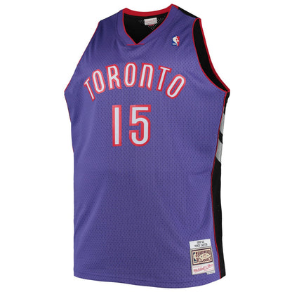 Vince Carter Toronto Raptors Big & Tall 1999/00 Hardwood Classics Swingman Jersey - Purple | Mitchell & Ness outlet
