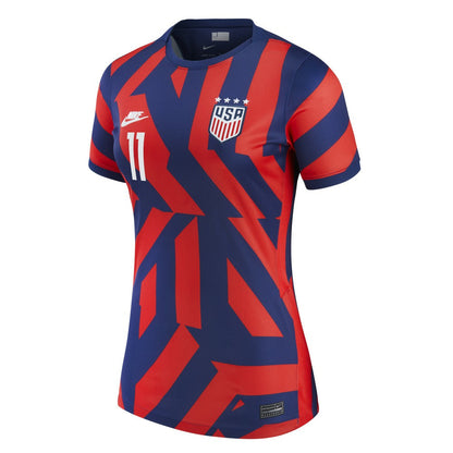 Christen Press USWNT 2021/22 Away Vapor Match Jersey - Blue | Nike cheap