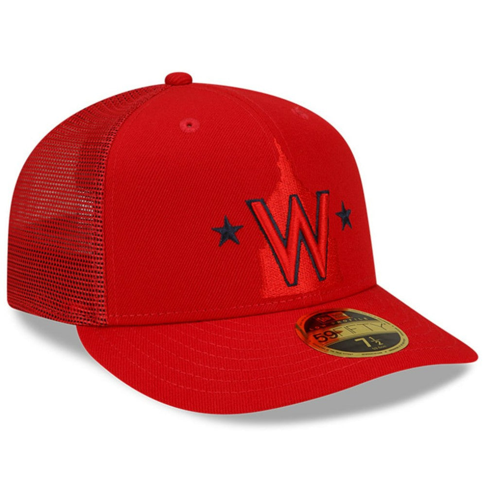 Washington Nationals 2023 Batting Practice 59FIFTY Fitted Hat - Red | New Era