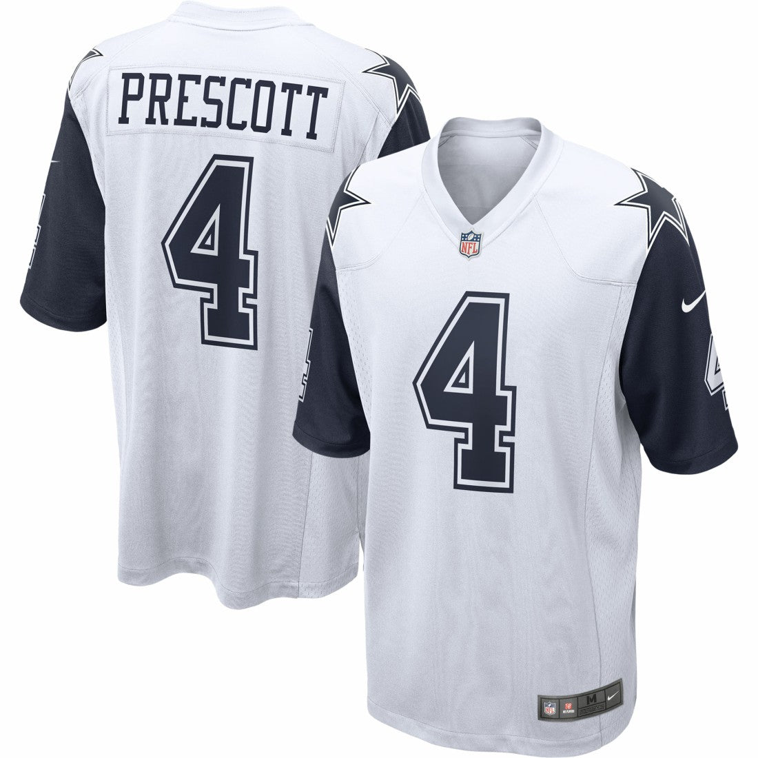 Dak Prescott Dallas Cowboys Alternate Game Team Jersey - White | Nike sale