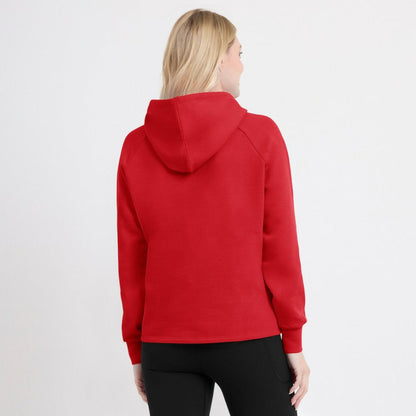 Washington Nationals Women's Perfect Play Raglan Pullover Hoodie - Red