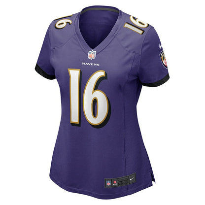 Tylan Wallace Baltimore Ravens Women's Game Jersey - Purple | Nike on sale