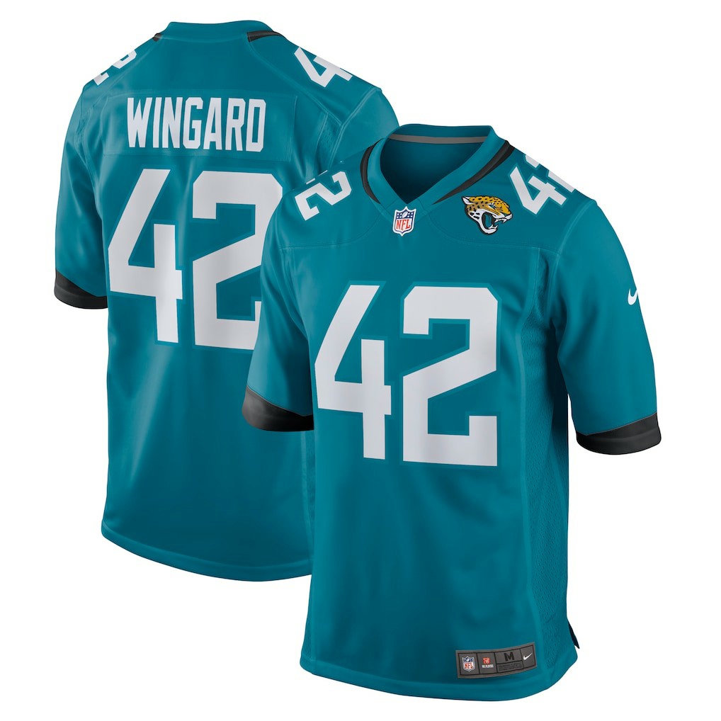 Andrew Wingard Jacksonville Jaguars Game Jersey - Teal | Nike for sale