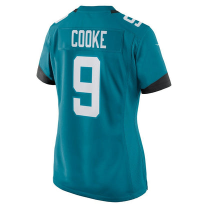 Logan Cooke Jacksonville Jaguars Women's Game Jersey - Teal | Nike online
