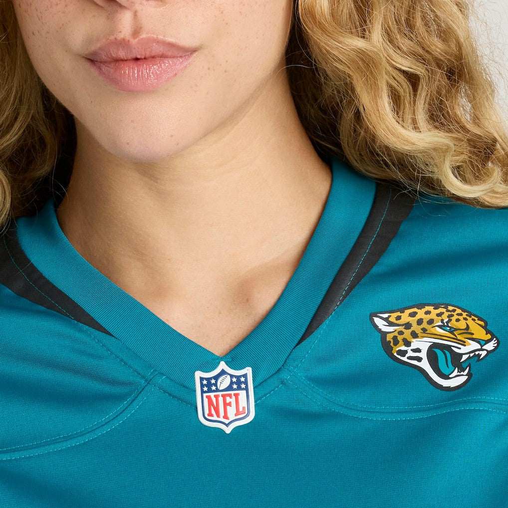 Logan Cooke Jacksonville Jaguars Women's Game Jersey - Teal | Nike online