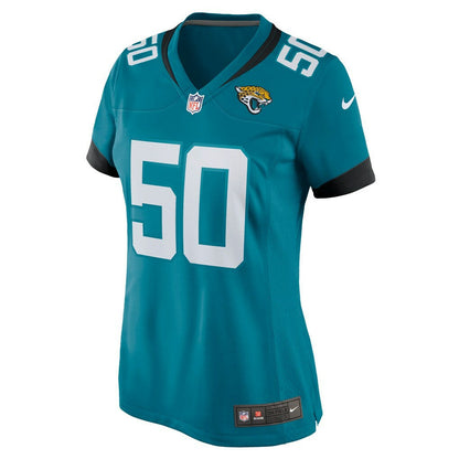 Shaquille Quarterman Jacksonville Jaguars Women's Game Jersey - Teal | Nike for sale
