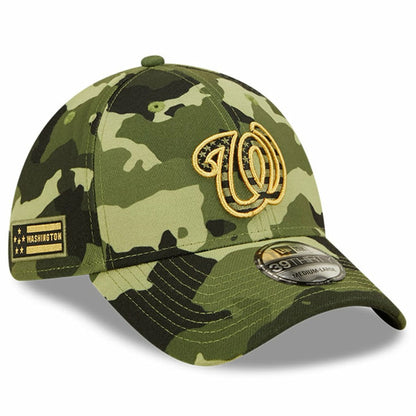 Washington Nationals 2022 Armed Forces Day 39THIRTY Flex Hat - Camo | New Era
