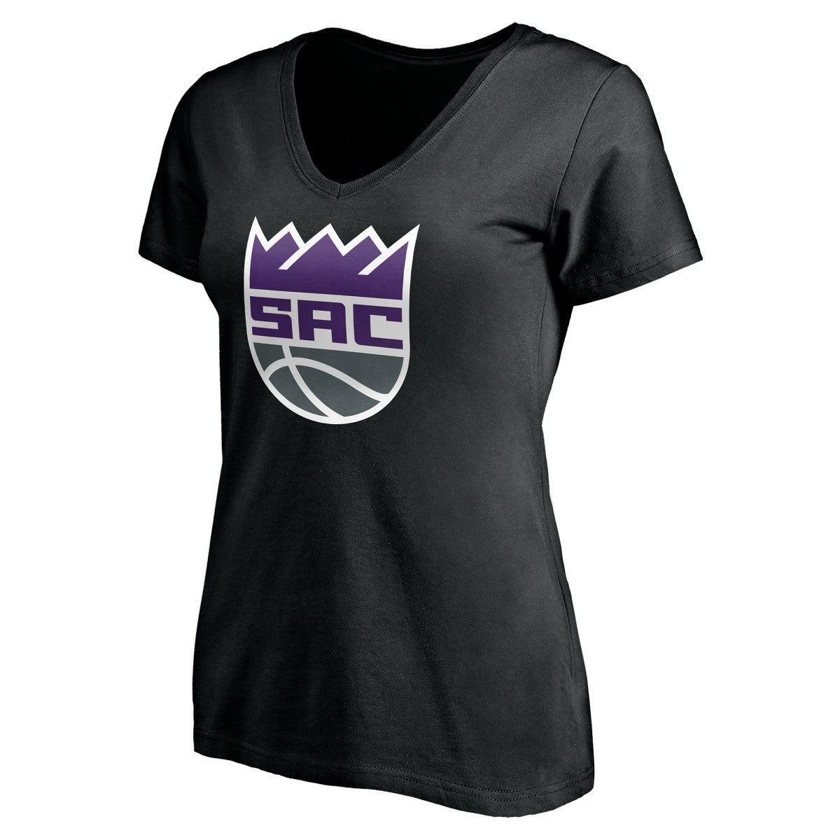 Sacramento Kings Women's Personalized Playmaker Team V-Neck T-Shirt - Black online