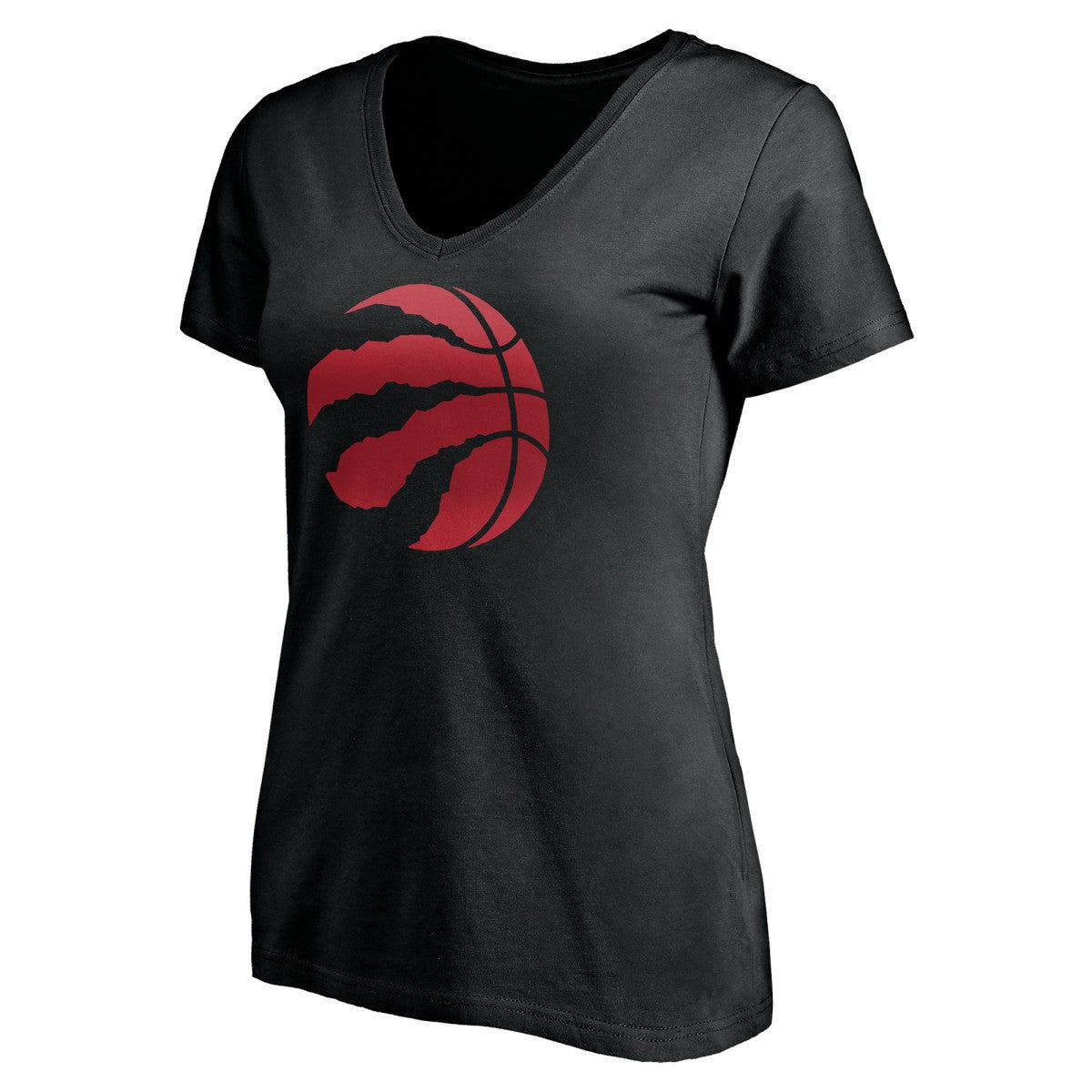 Toronto Raptors Women's Personalized Playmaker Team V-Neck T-Shirt - Black on sale