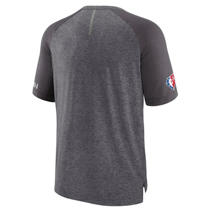 Philadelphia 76ers 2022 Noches Ene-Be-A Core Shooting Raglan T-Shirt - Heathered Gray | Fanatics discount