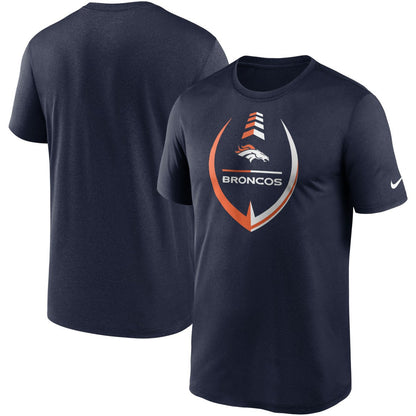 Denver Broncos Icon Legend Performance T-Shirt - Navy | Nike discount