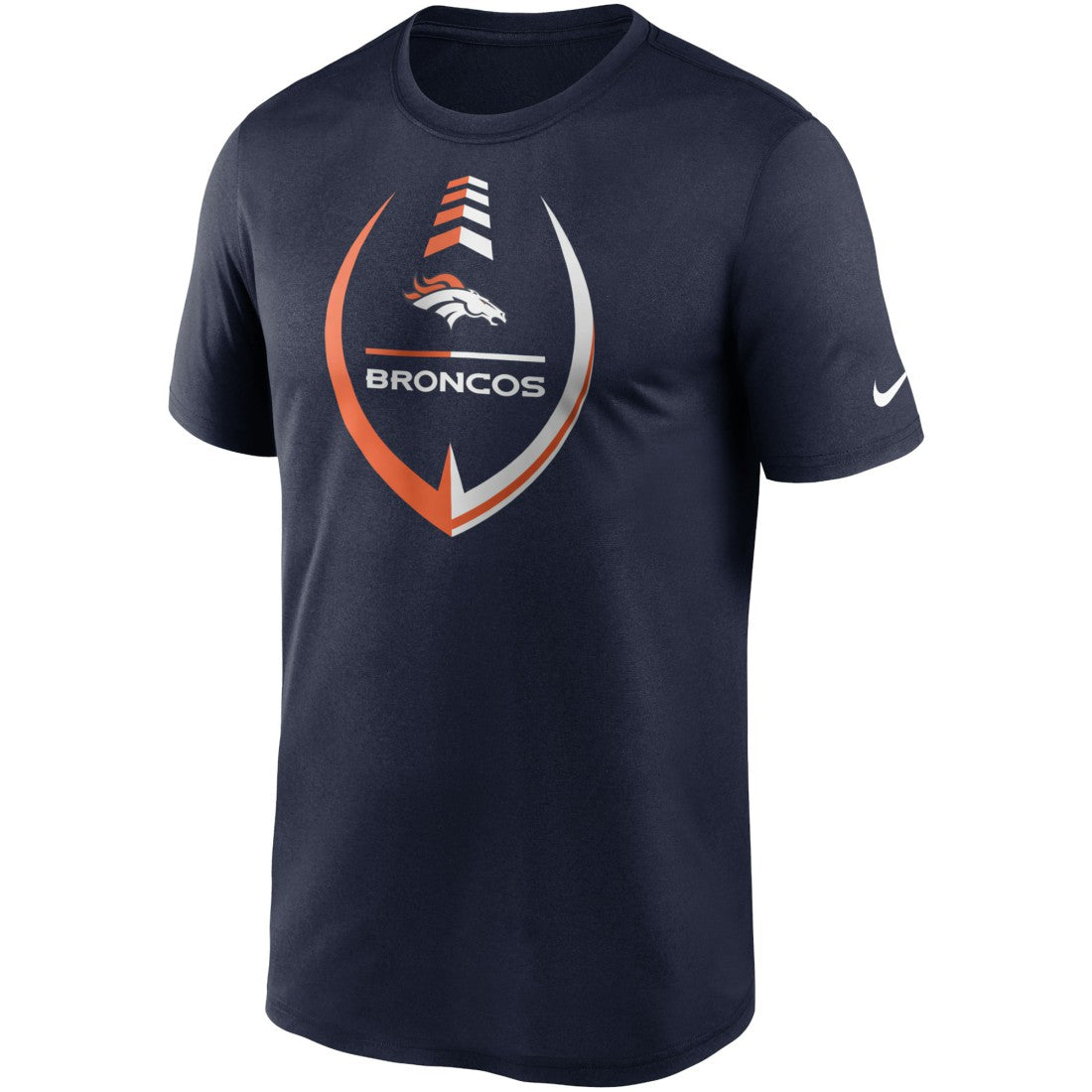 Denver Broncos Icon Legend Performance T-Shirt - Navy | Nike discount