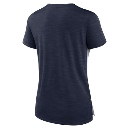 Tennessee Titans Women's Impact Exceed Performance Notch Neck T-Shirt - White/Navy | Nike discount