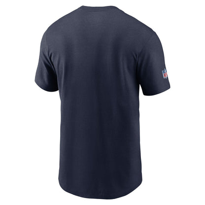 Tennessee Titans Sideline Infograph Lockup Performance T-Shirt - Navy | Nike cheap