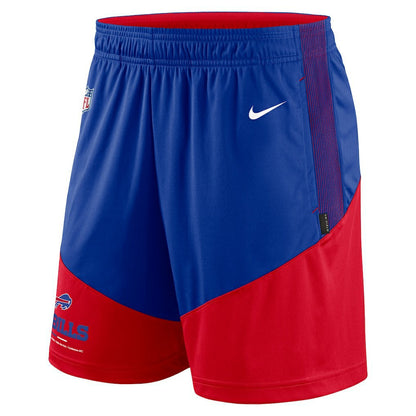 Buffalo Bills Sideline Primary Lockup Performance Shorts - Royal/Red | Nike outlet