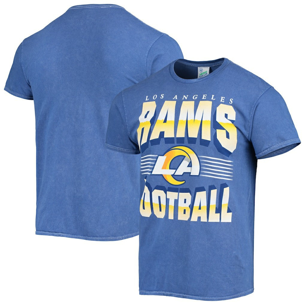Los Angeles Rams '47 Rocker Vintage Tubular T-Shirt - Royal on sale