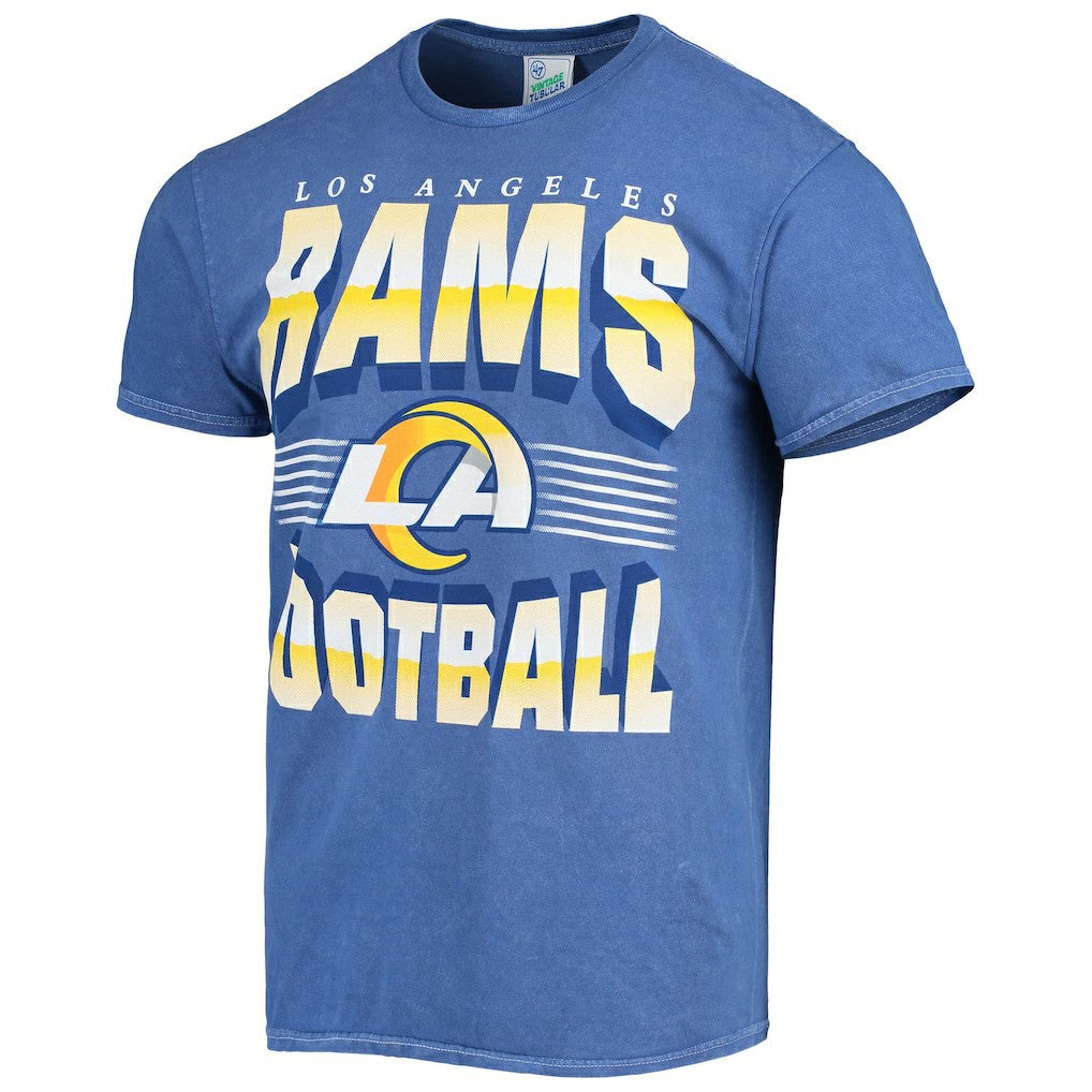 Los Angeles Rams '47 Rocker Vintage Tubular T-Shirt - Royal on sale