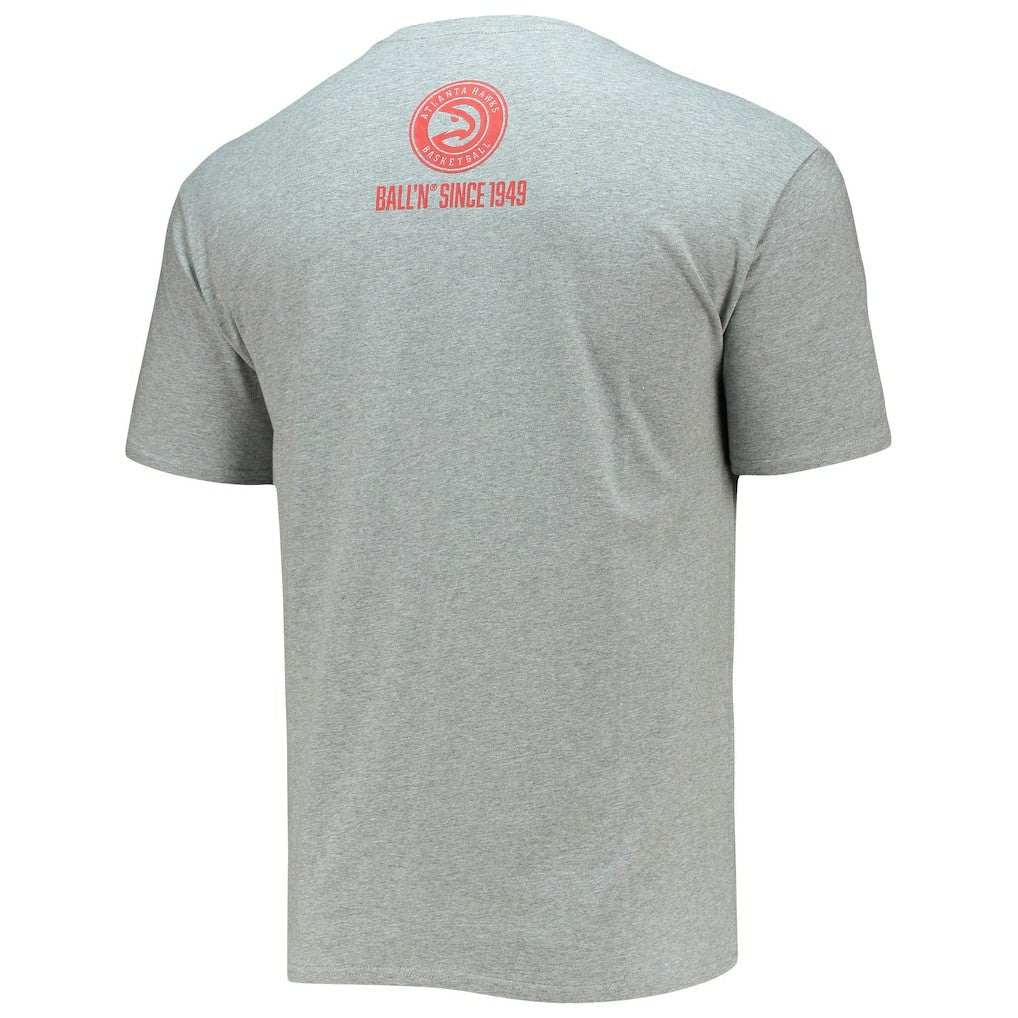 Atlanta Hawks BALL'N Since 1949 T-Shirt - Heathered Gray discount