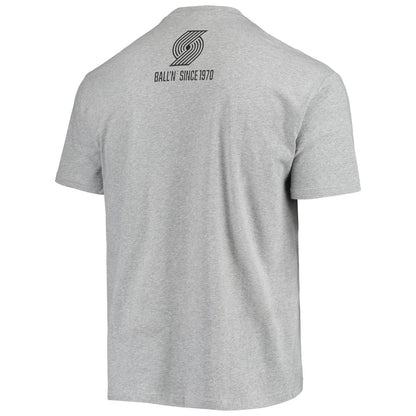 Portland Trail Blazers BALL'N Since 1970 T-Shirt - Heathered Gray outlet