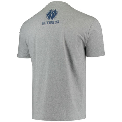 Washington Wizards BALL'N Since 1963 T-Shirt - Heathered Gray sale