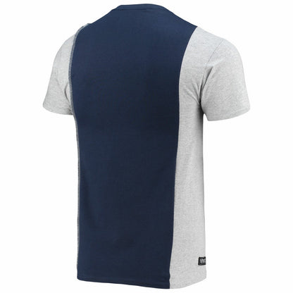 Tennessee Titans Refried Apparel Sustainable Split T-Shirt - Navy/Heathered Gray sale