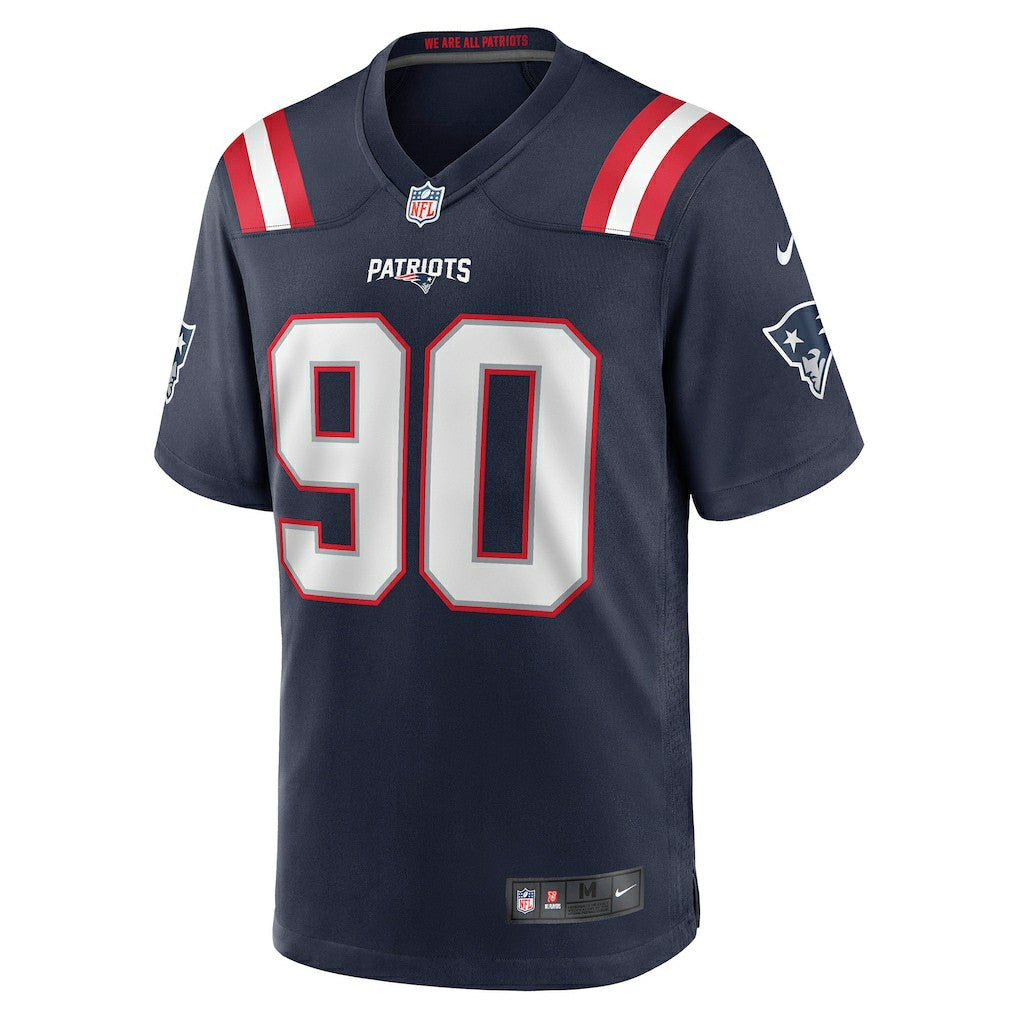 Christian Barmore New England Patriots Player Game Jersey - Navy | Nike online