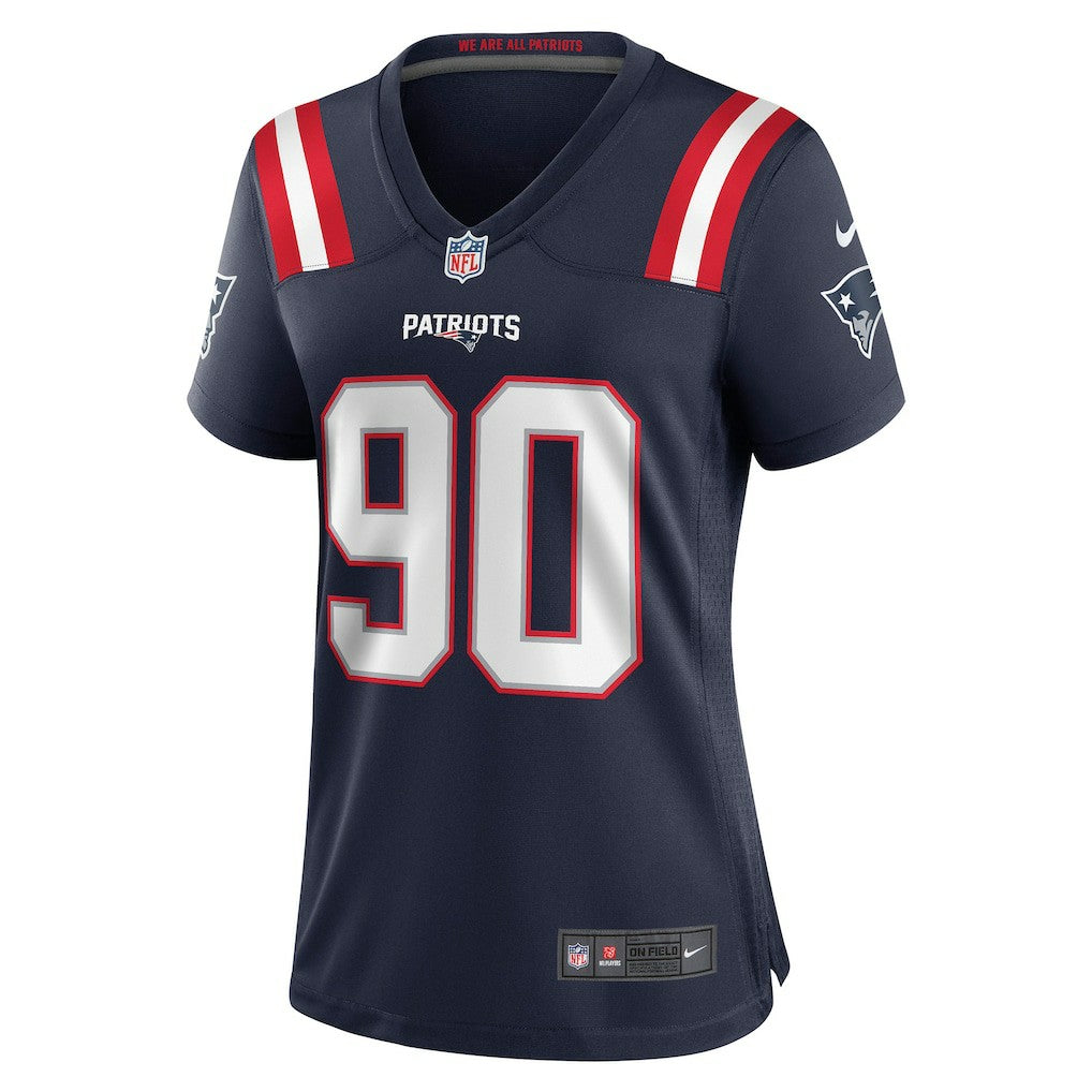 Christian Barmore New England Patriots Women's Game Jersey - Navy | Nike sale