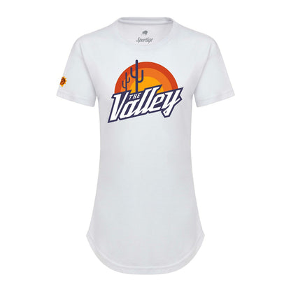 Phoenix Suns Sportiqe Women's 2021/22 City Edition Phoebe T-Shirt - White shop