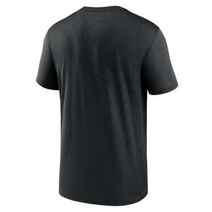 New Orleans Saints Horizontal Lockup Legend Performance T-Shirt - Black | Nike online