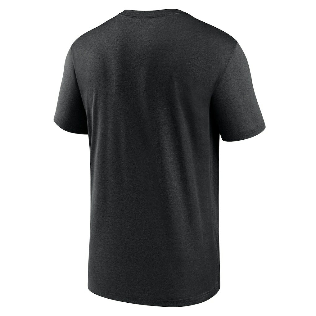 Las Vegas Raiders Horizontal Lockup Legend Performance T-Shirt - Black | Nike discount