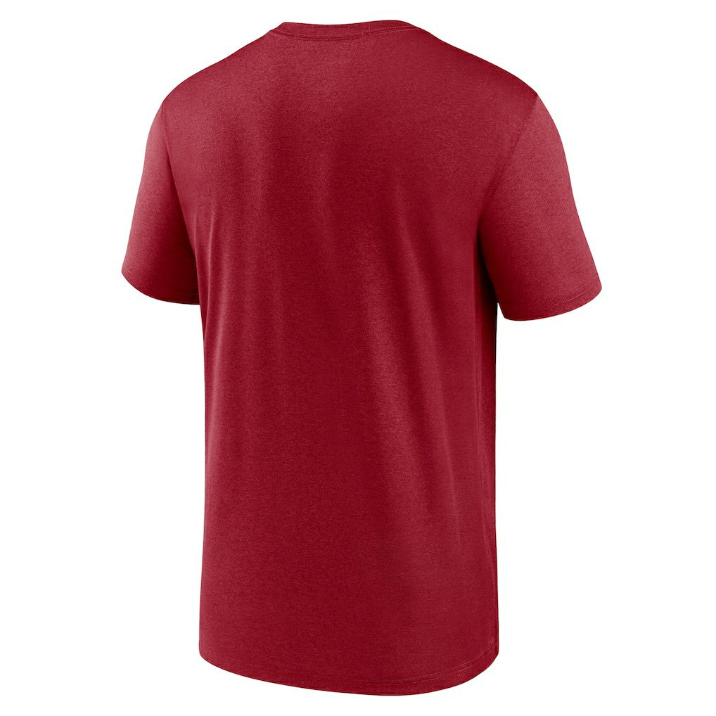 Arizona Cardinals Horizontal Lockup Legend Performance T-Shirt - Cardinal | Nike discount