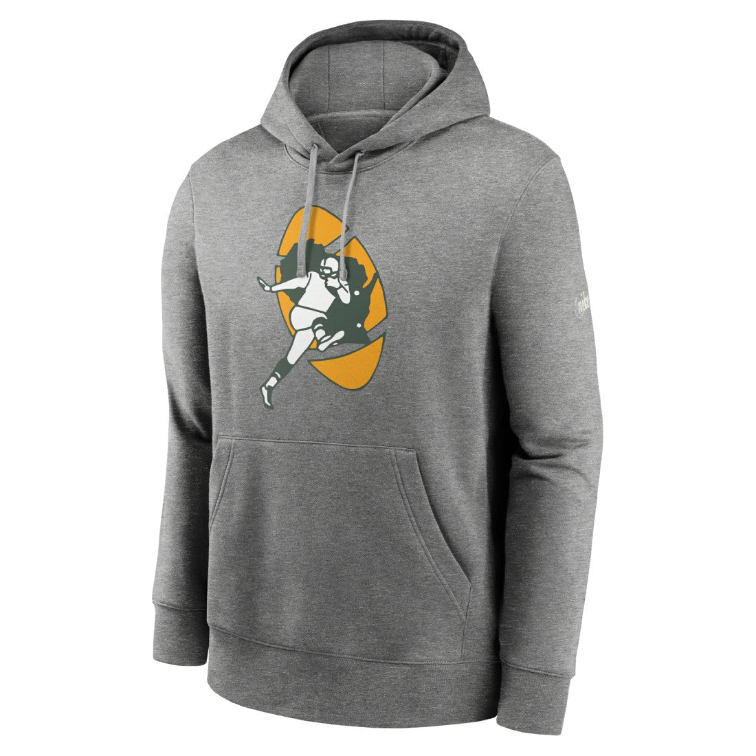 Green Bay Packers Rewind Club Fleece Pullover Hoodie - Heathered Gray | Nike sale