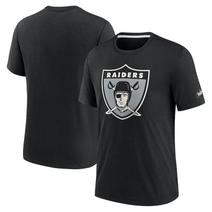 Las Vegas Raiders Rewind Playback Logo Tri-Blend T-Shirt - Black | Nike online