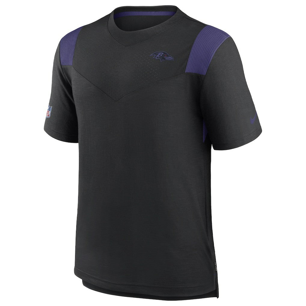 Baltimore Ravens Sideline Tonal Logo Performance Player T-Shirt - Black | Nike cheap