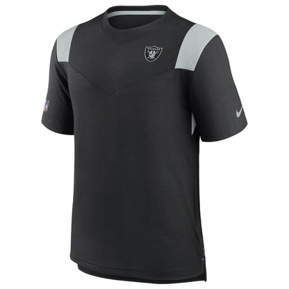 Las Vegas Raiders 2022 Sideline Tonal Logo Performance Player T-Shirt - Black | Nike on sale