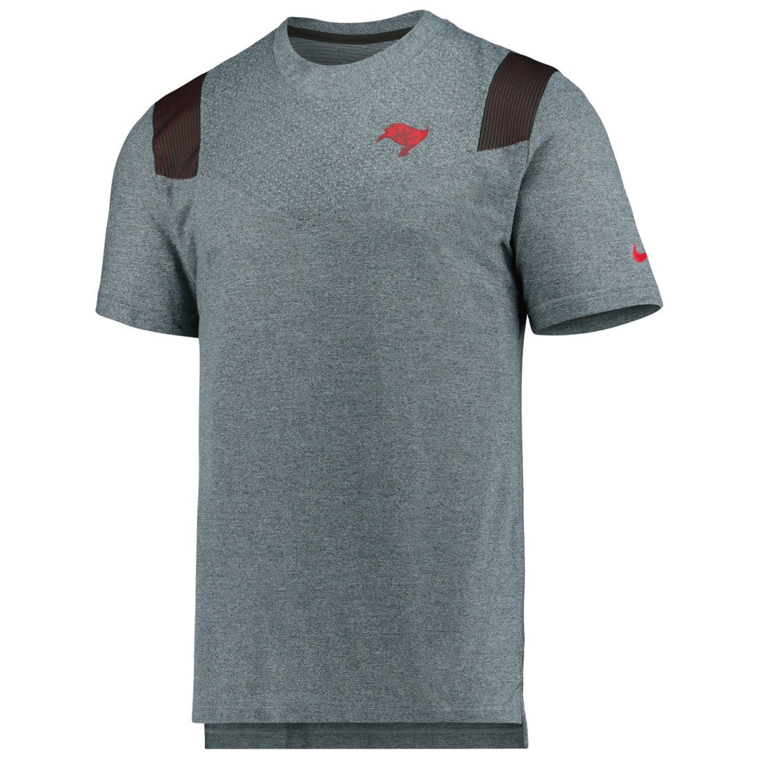 Tampa Bay Buccaneers Sideline Tonal Logo Performance Player T-Shirt - Pewter | Nike outlet