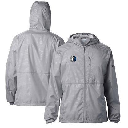 Dallas Mavericks Camo Flash Forward Full-Zip Windbreaker Jacket - Gray | Columbia cheap