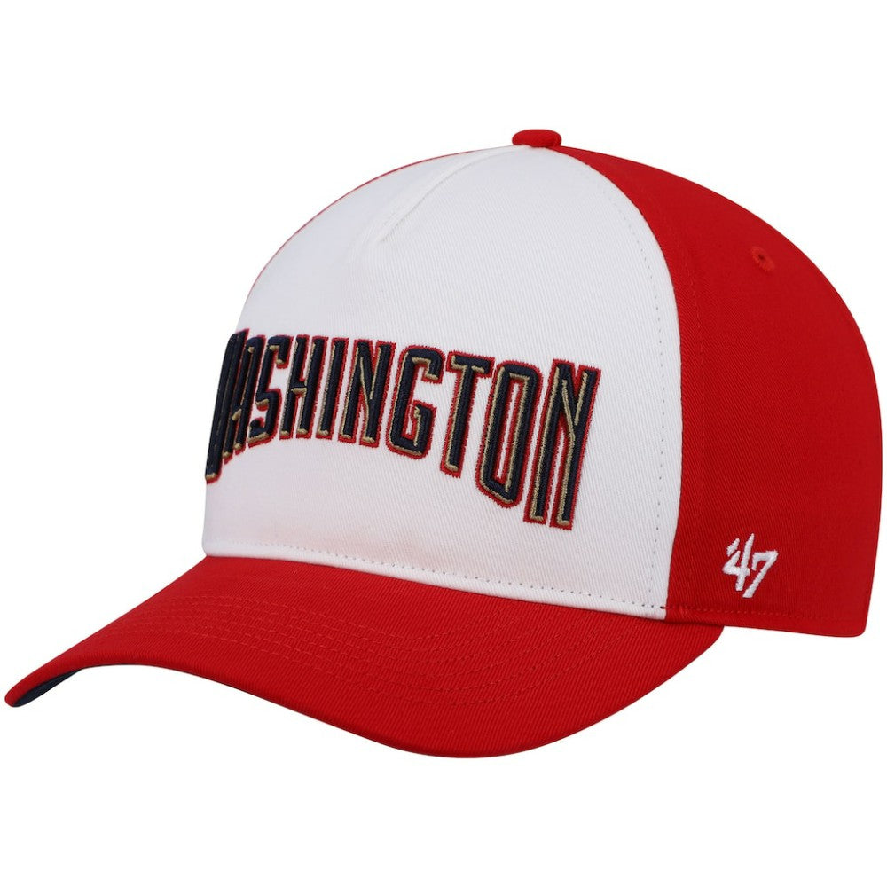 Washington Nationals Cooperstown Collection Retro Contra Hitch Snapback Hat - Red/White | 47 brand