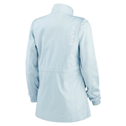 Paris Saint-Germain Women's M65 Woven Full-Zip Jacket - Light Blue | Nike shop