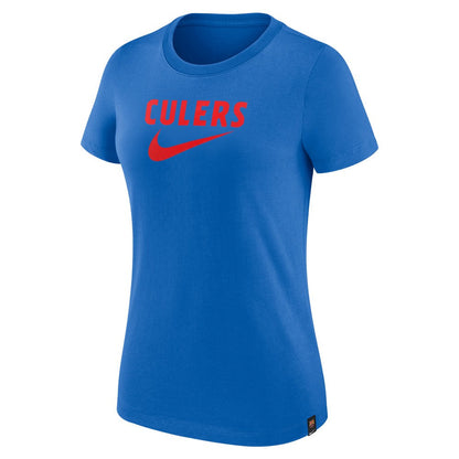 Barcelona Women's Swoosh T-Shirt - Blue | Nike discount