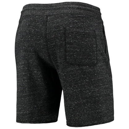 Brooklyn Nets Homage Primary Logo Tri-Blend Sweat Shorts - Charcoal for sale