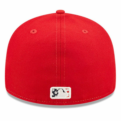 Washington Nationals 2022 4th of July Low Profile 59FIFTY Fitted Hat - Red | New Era