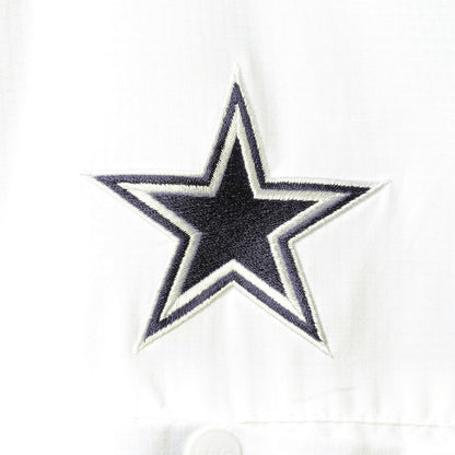 Dallas Cowboys Tamiami Omni-Shade Button-Down Short Sleeve Shirt - White for sale