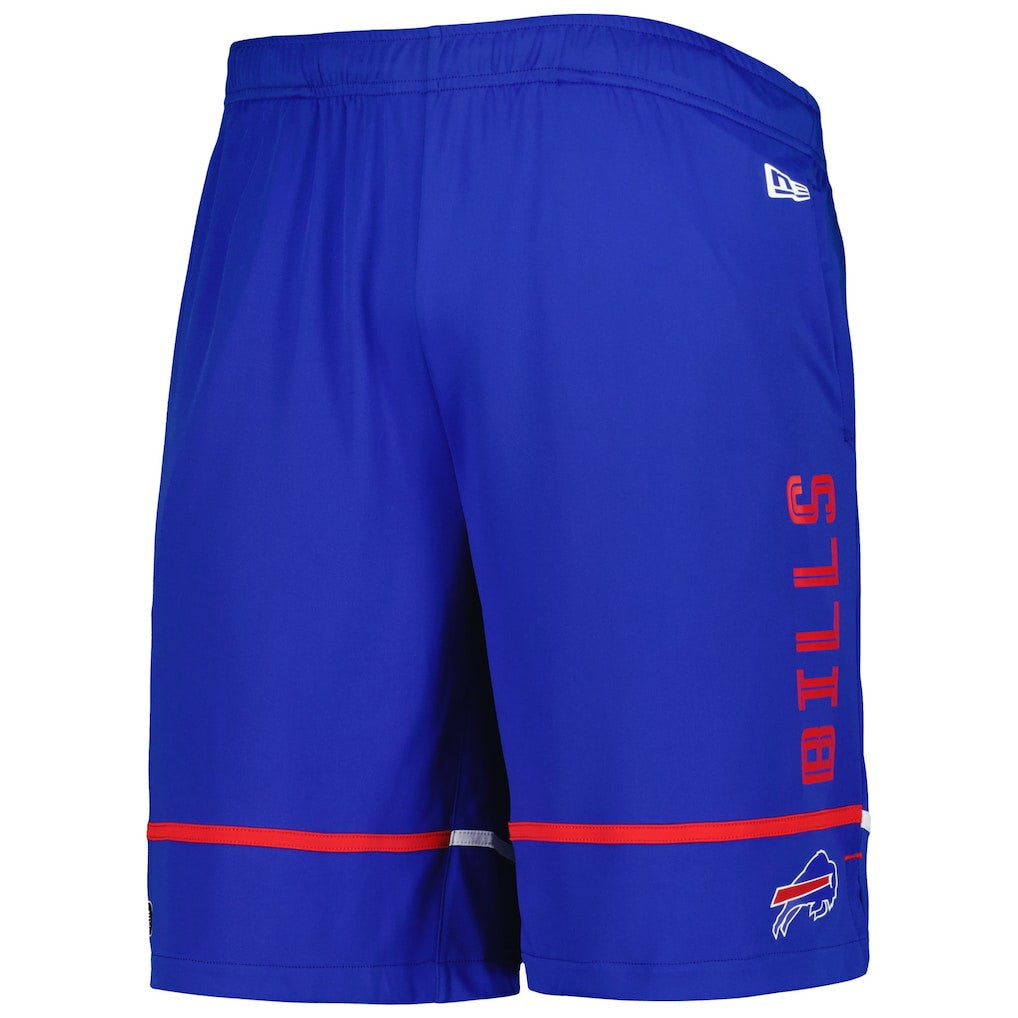 Buffalo Bills New Era Combine Authentic Rusher Training Shorts - Royal for sale
