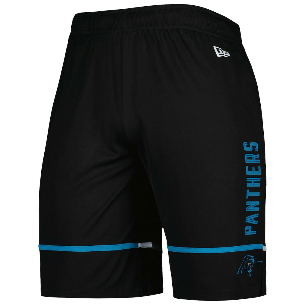 Carolina Panthers New Era Combine Authentic Rusher Training Shorts - Black online