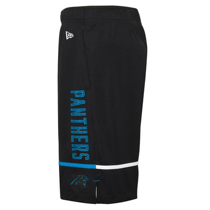 Carolina Panthers New Era Combine Authentic Rusher Training Shorts - Black online