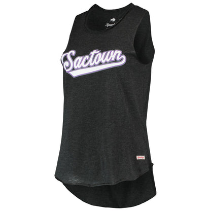 Sacramento Kings Sportiqe Women's Sactown Janie Tri-Blend Tank Top - Black sale