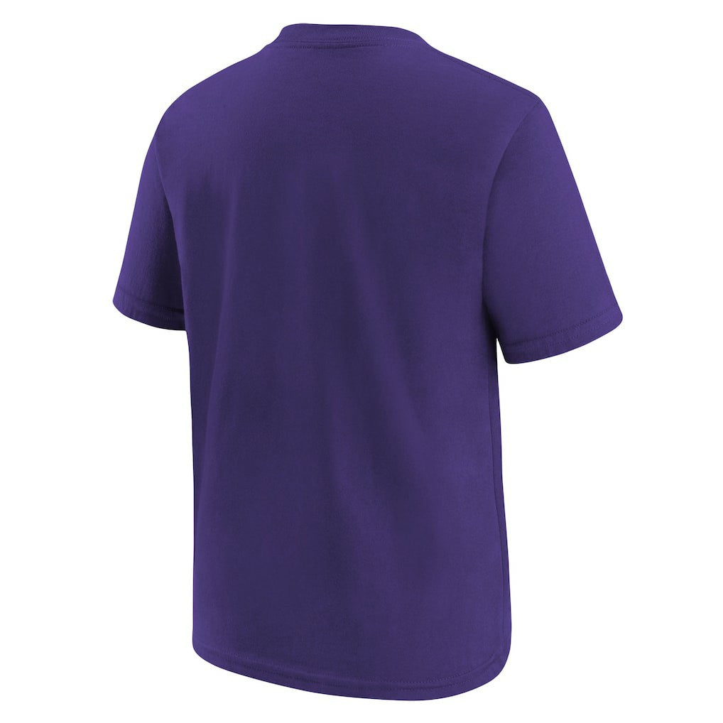 Minnesota Vikings Youth Logo T-Shirt - Purple | Nike for sale