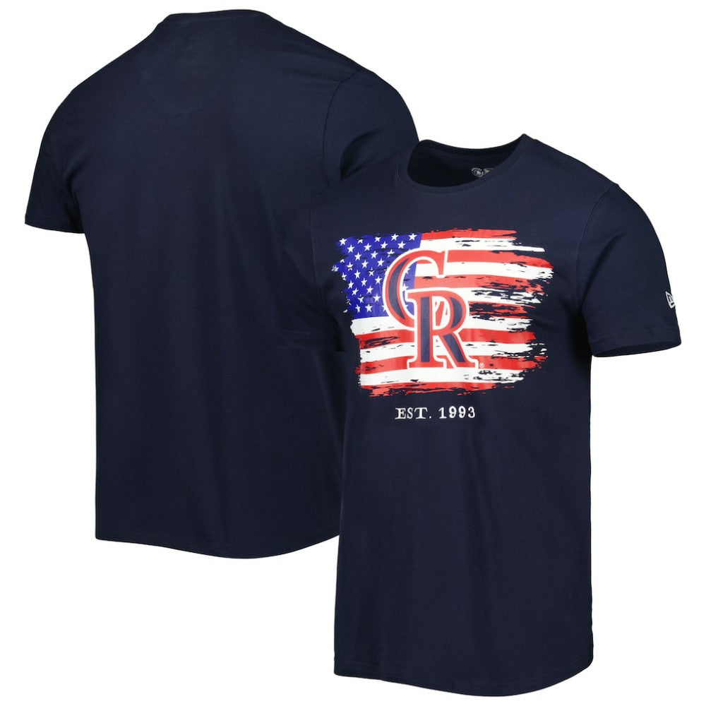 Colorado Rockies 4th of July Jersey T-Shirt - Navy | New Era